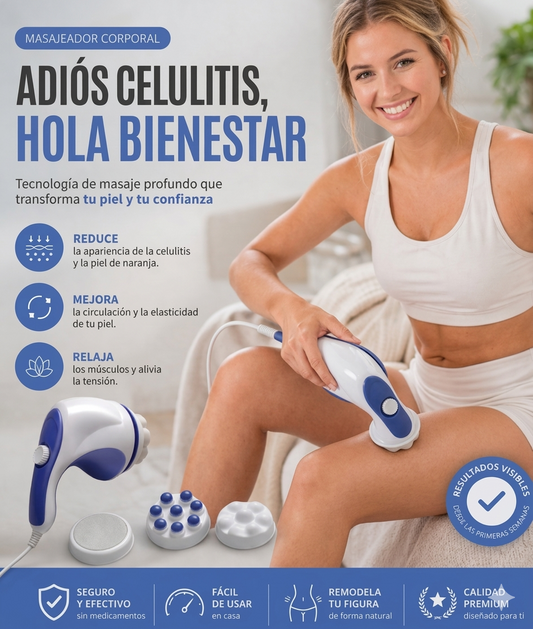 Masajeador Reductor Relajante Celulitis
